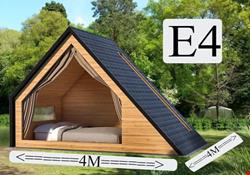 خانه چوبی طرح E4